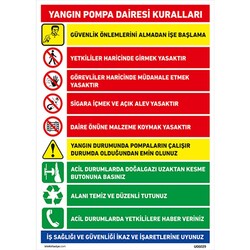 Yangın Pompa Dairesi Kuralları